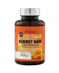 Balen Kudret Narı Ve Sarı Kantaron Yağı İçeren plus Yumuşak Kapsül 100 Adet -